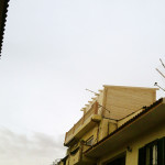 mq. 22,00 su terrazza sp. cm. 2,8. Cucina, 1 c. letto, wc.
